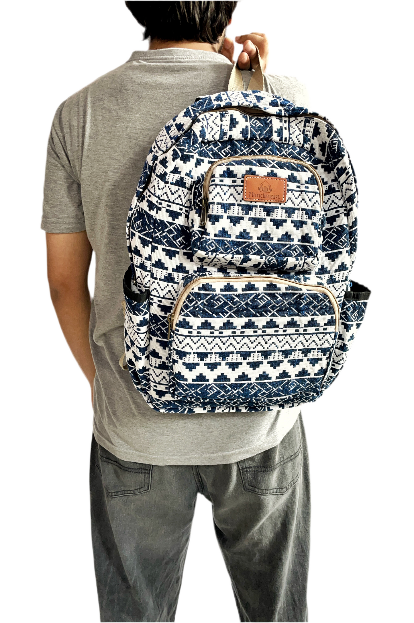 Blue Mazer Backpack