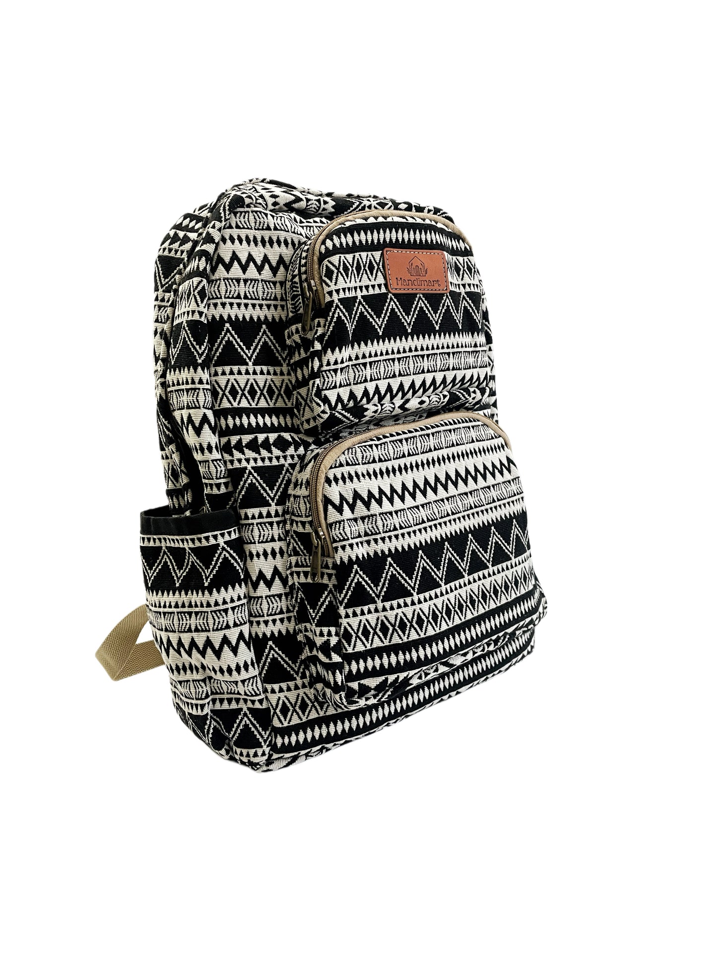 Black ZigZag Backpack