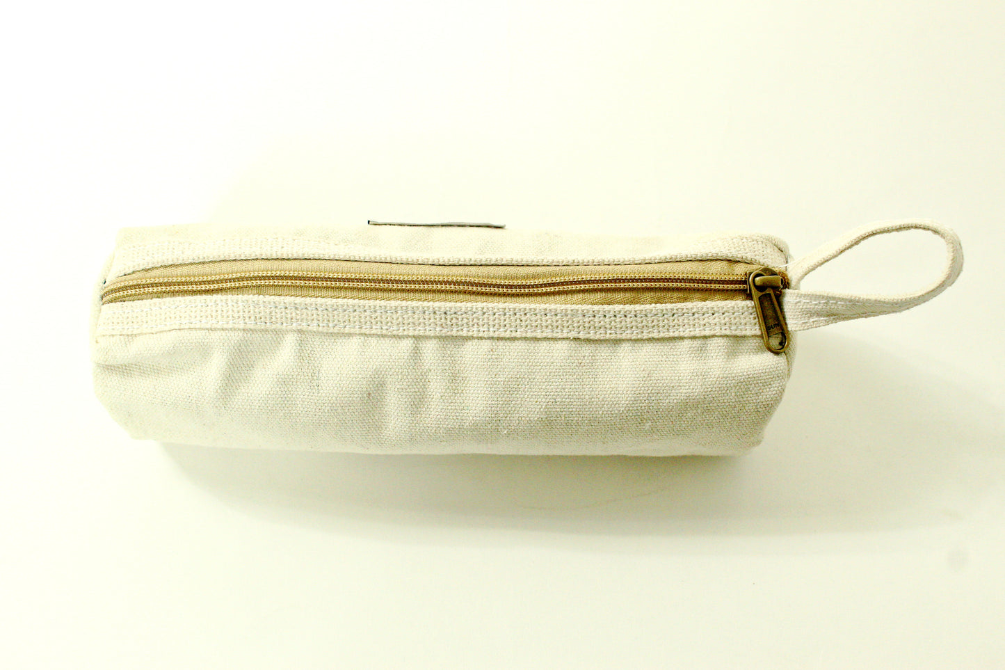Canvas pencil pouch