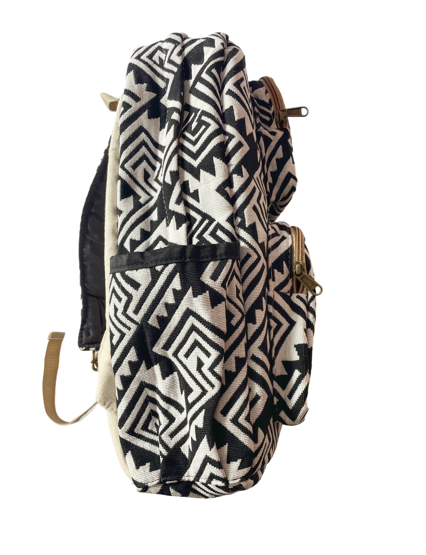 White Square Backpack