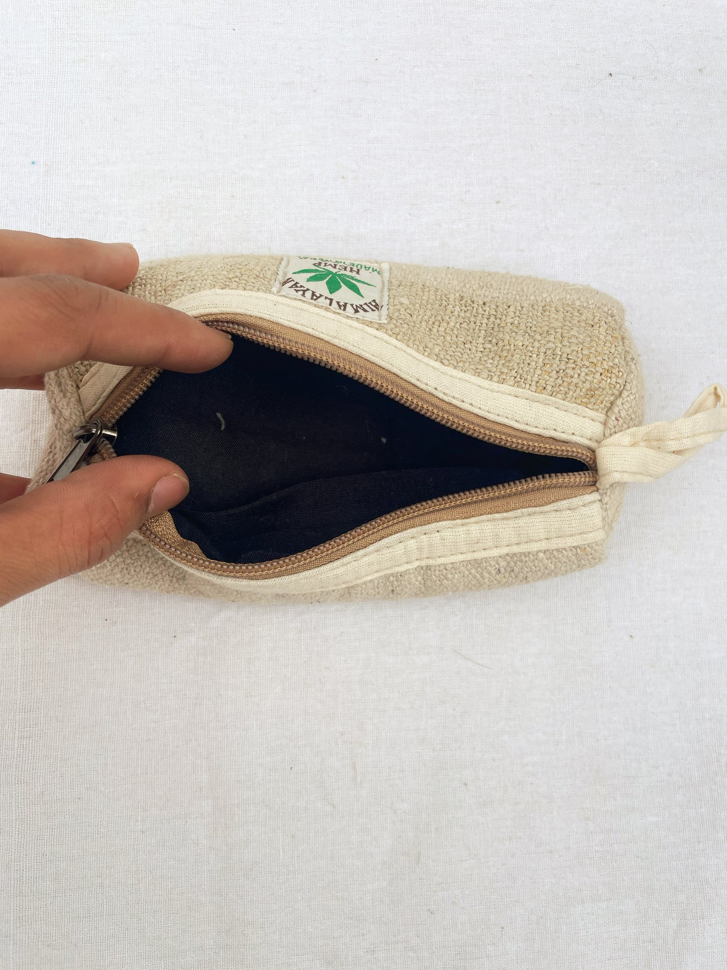 Natural Hemp pencil pouch