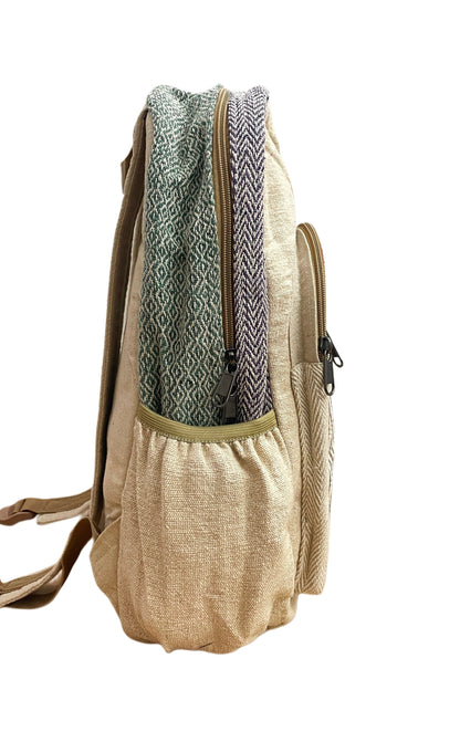 Red cherry Hemp Backpack