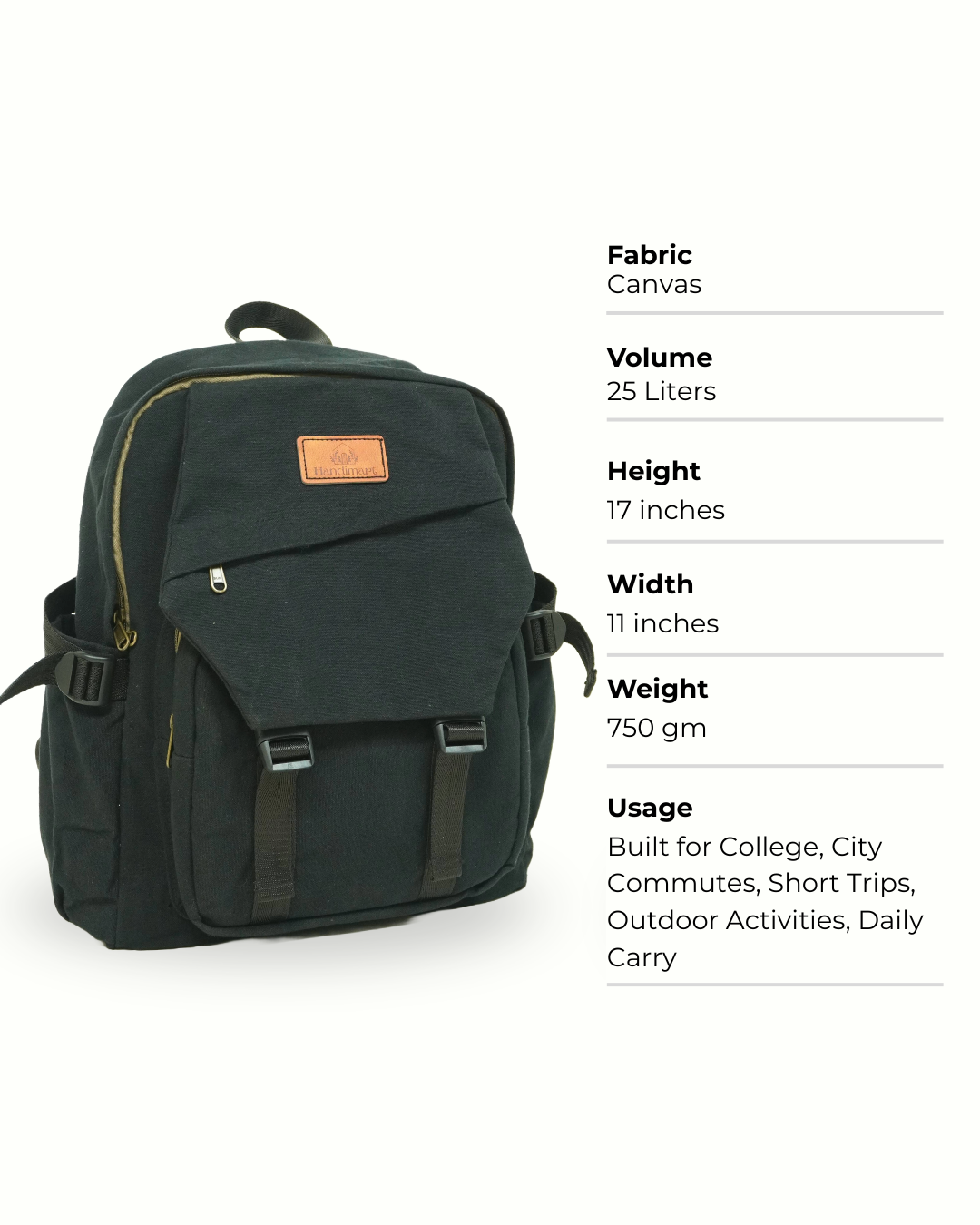 Urban Quest Backpack (Black)