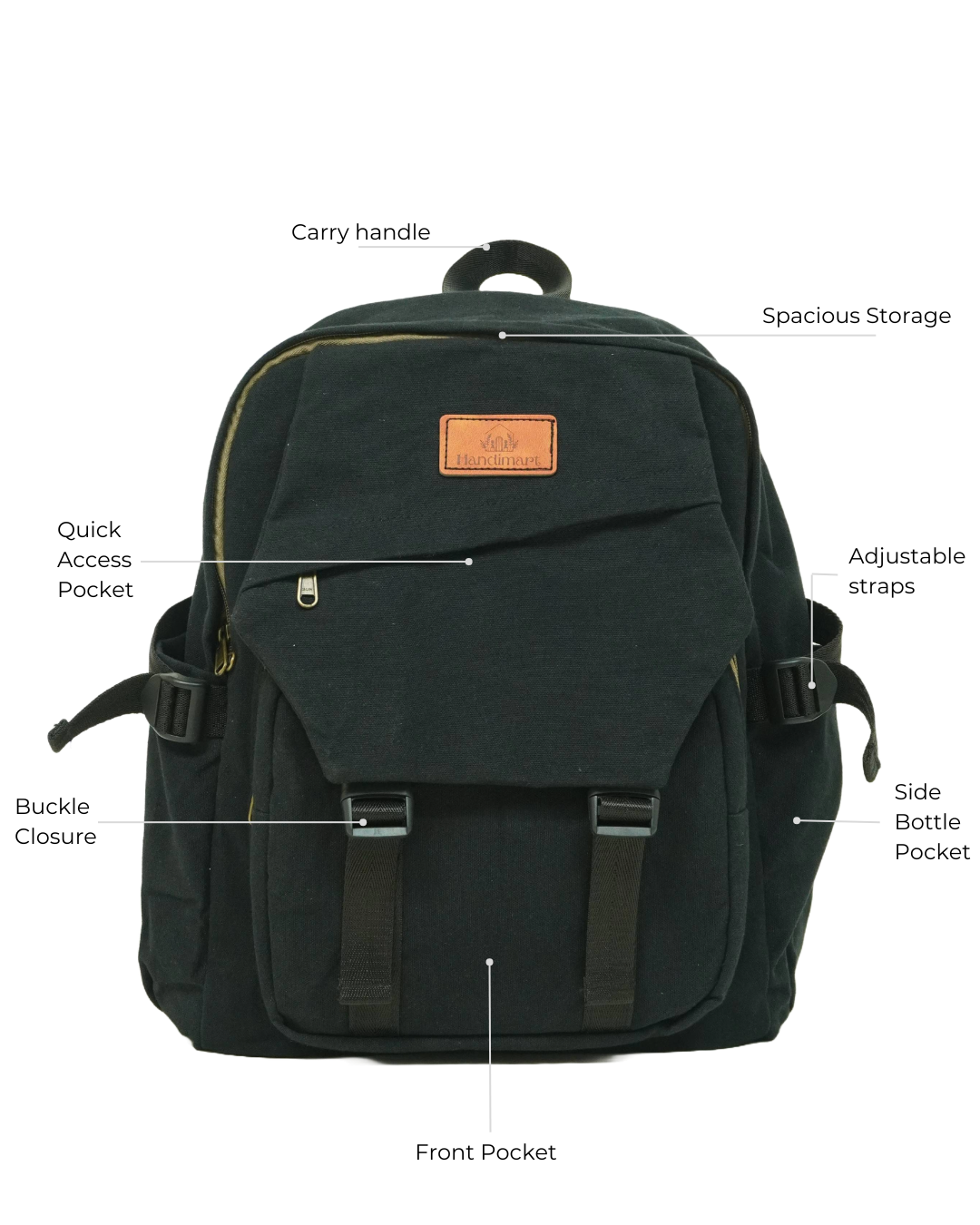 Urban Quest Backpack (Black)