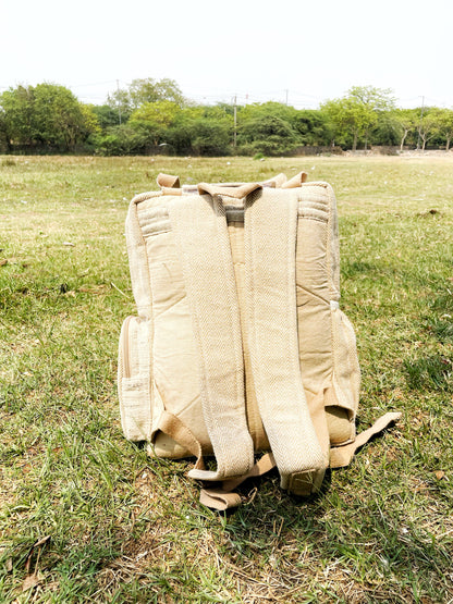 Green Shrub Hemp Backpack