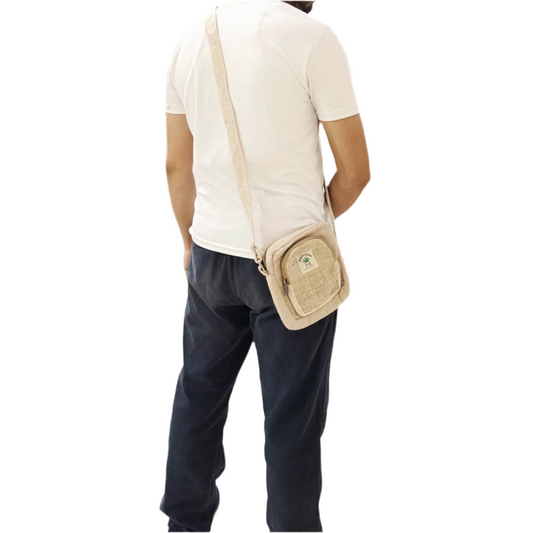 White hemp sling