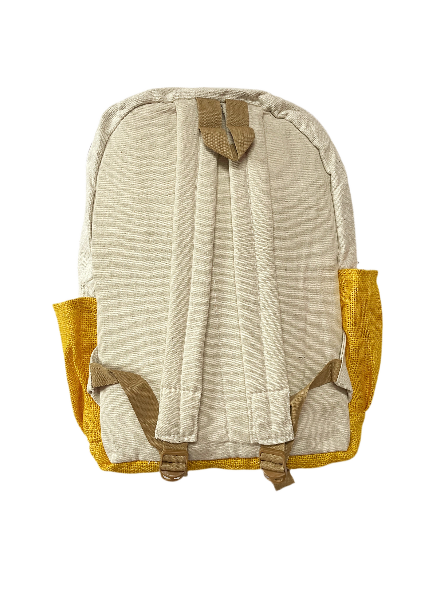 Yellow Jute Backpack