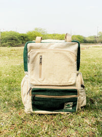 Green Shrub Hemp Backpack