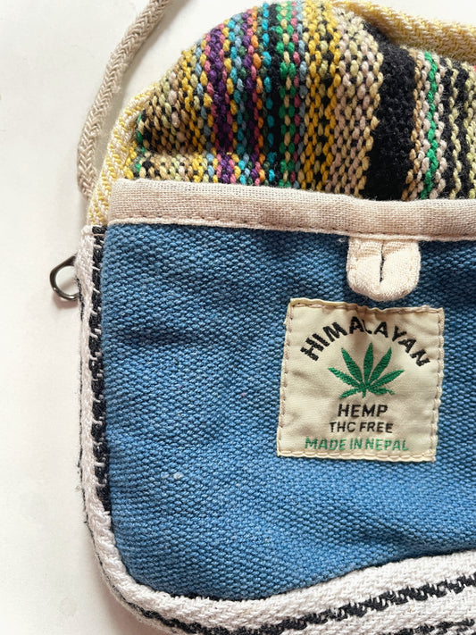 mini sling blue
