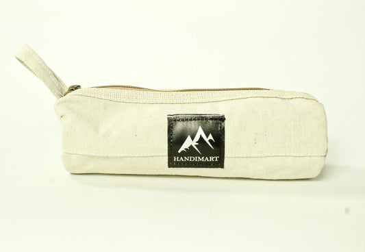 Canvas pencil pouch