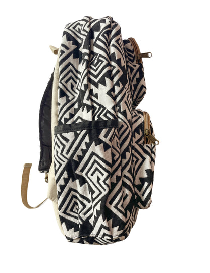 White Square Backpack