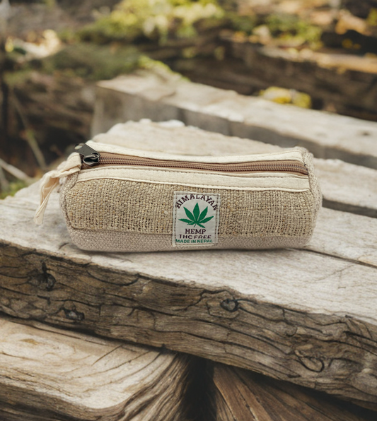 Natural Hemp pencil pouch