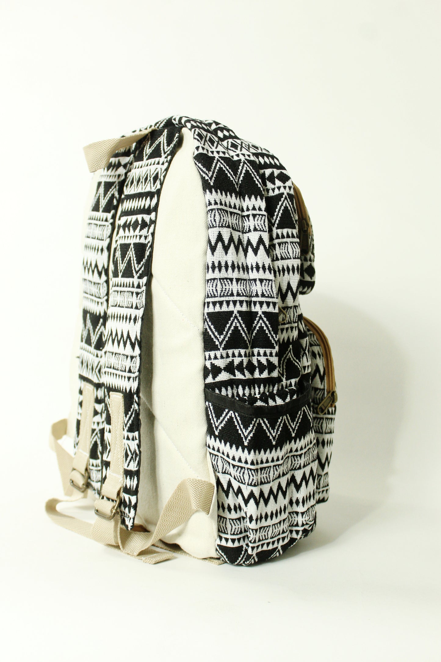 Black ZigZag Backpack