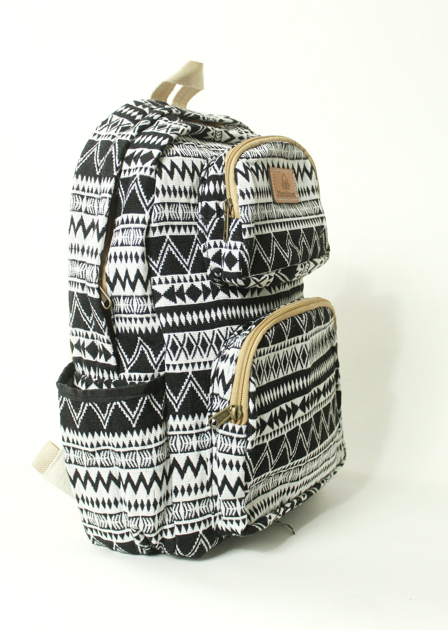 Black ZigZag Backpack