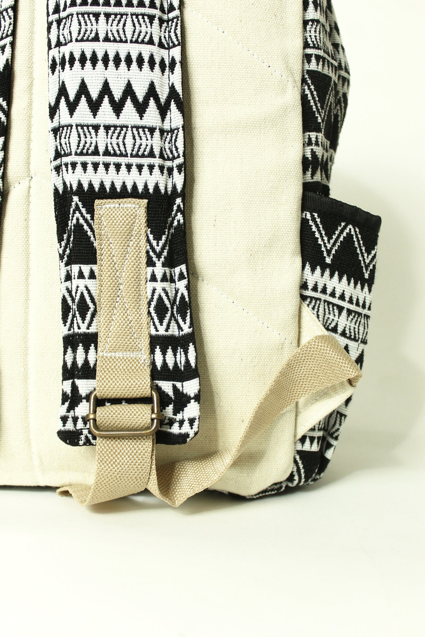 Black ZigZag Backpack